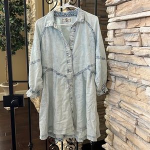 Free people denim dress